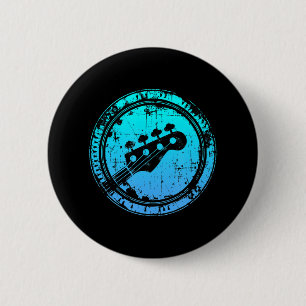Bass Vintage Bass Guitar 01 Bass Player Button