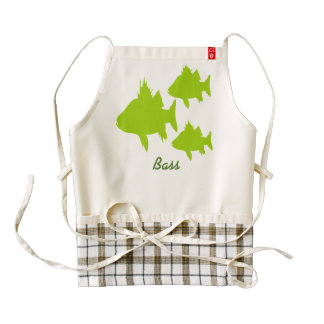 Bass Zazzle HEART Apron