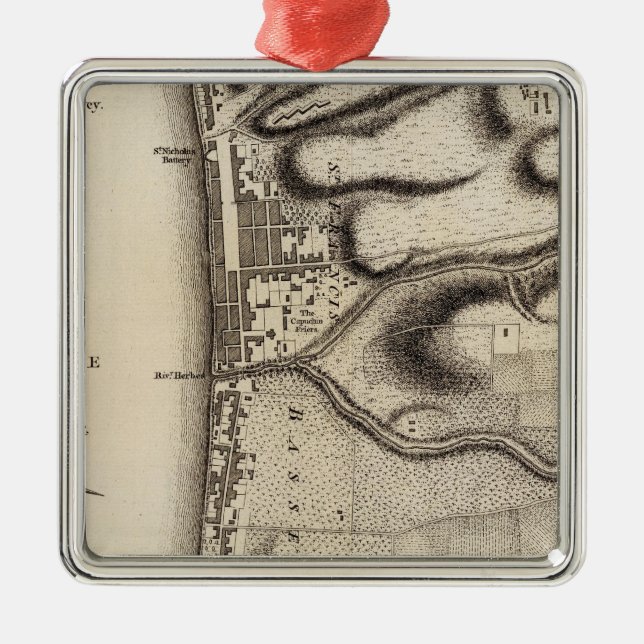 Basse Terre Metal Ornament (Front)