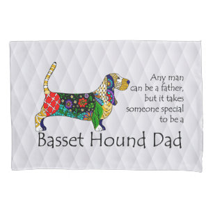 Basset Dad Pillowcase
