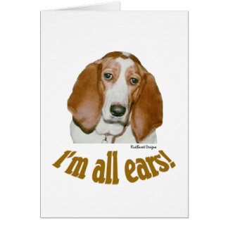 Basset Ears Cards