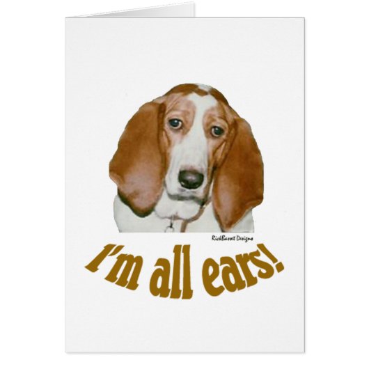 Basset Ears Cards (Front)