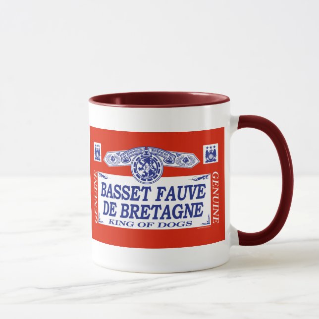 Basset Fauve De Bretagne Mug (Right)