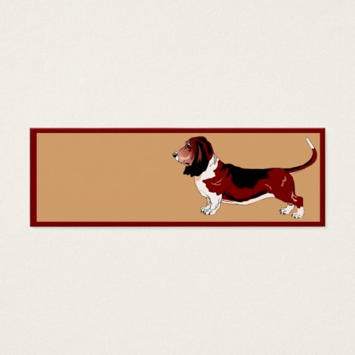 Customizable Basset Hound Business Card Templates