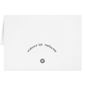 Basset Hound Angel Cards (Back Horizontal)