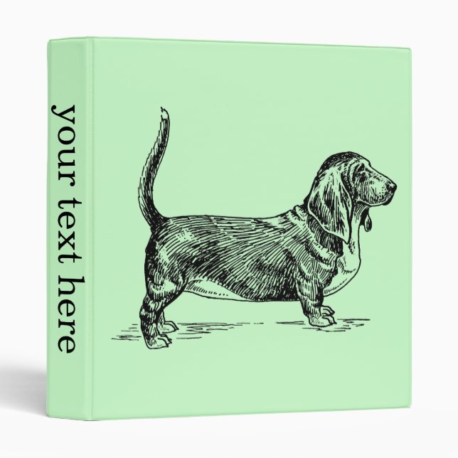 Basset_Hound Binder (Front/Spine)