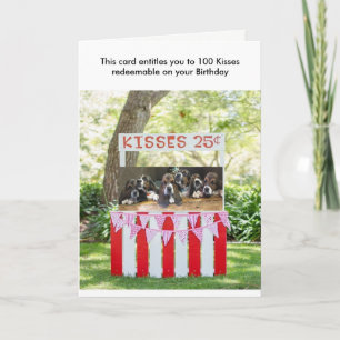 Basset hound Birthday card