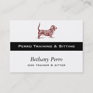 Basset Hound Business Card