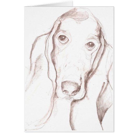 basset hound cards (Front)