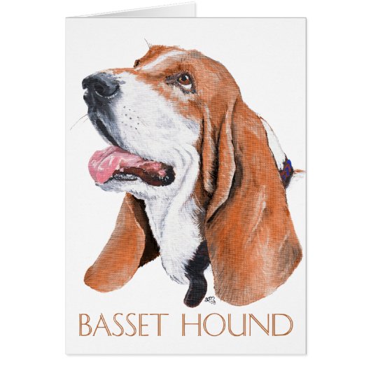 Basset Hound Cards (Front)