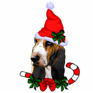 Basset Hound Christmas Gifts Ornament