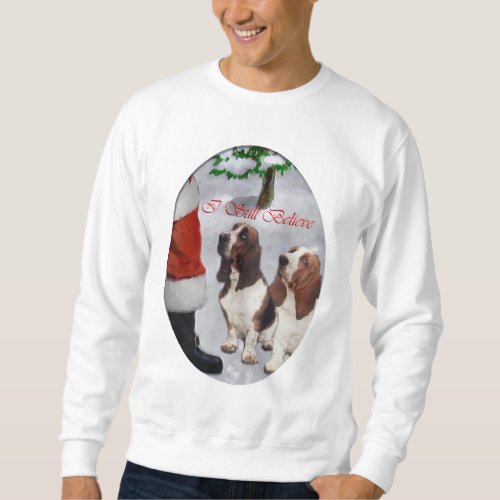 Basset Hound Christmas Gifts Sweatshirt