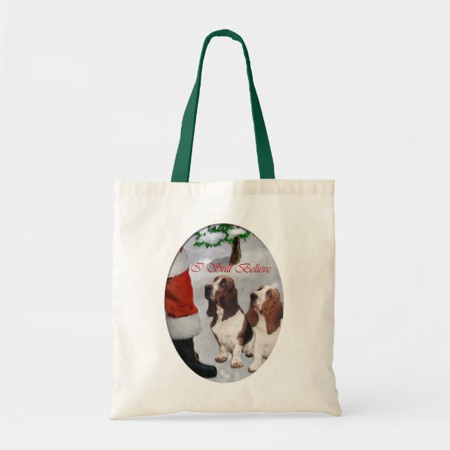 Basset Hound Christmas Gifts Tote Bag (Front)
