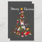 Basset Hound Christmas Tree Xmas Dog Lover (Front/Back)