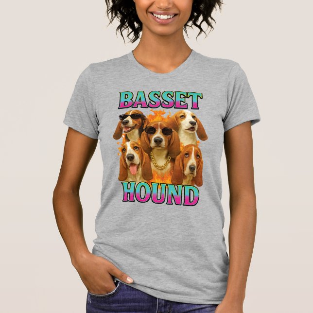 Basset Hound Copy T-Shirt (Front)