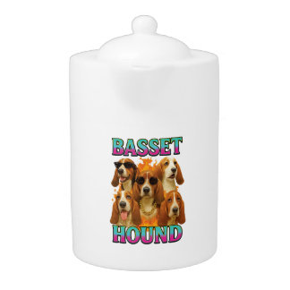 Basset Hound Copy Teapot