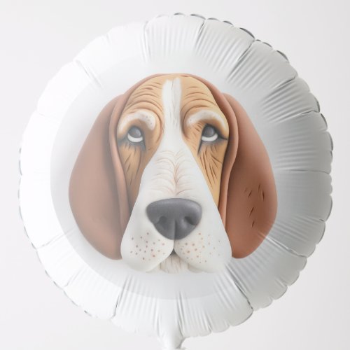 Basset Hound Dog 3D Inspired Balloon