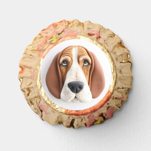 Basset Hound Dog 3D Inspired Reeses Peanut Butter Cups