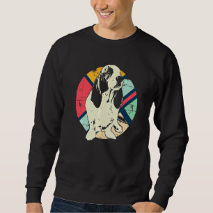 Basset Hound Dog Breed  40 Sweatshirt