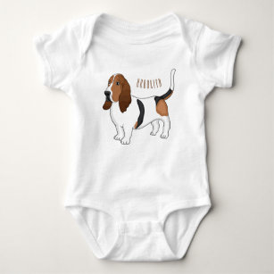 Basset hound shop baby clothes