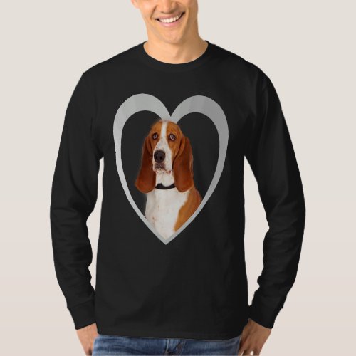 Basset Hound  Dog Heart  Basset Hound  1 T_Shirt