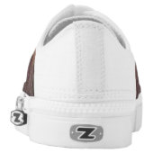 Basset Hound dog Low-Top Sneakers (Left Shoe Back)