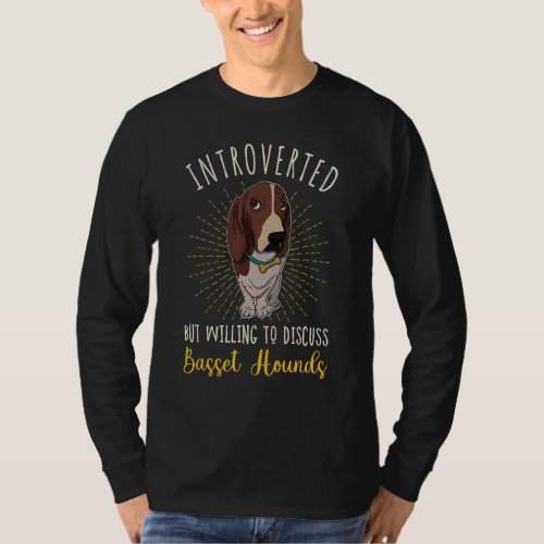 Basset Hound Dog Mom Walk Dog Sayings Breeder 5 T_Shirt