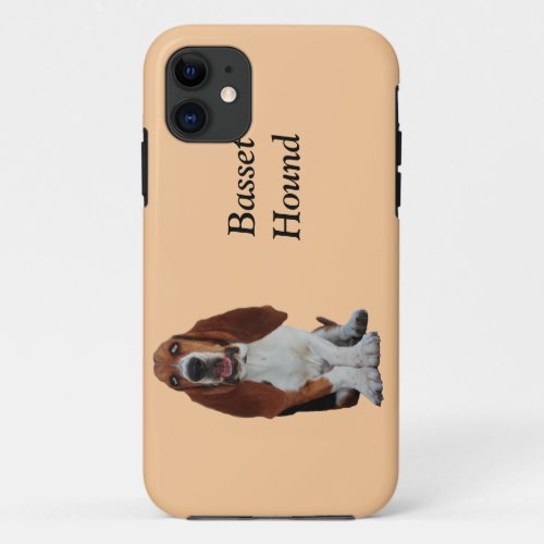 Basset Hound dog photo custom iphone 5 case mate