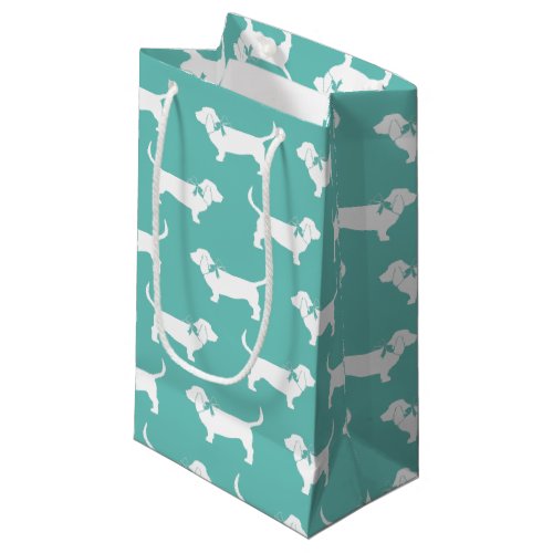 Basset Hound Dog Puppy Small Gift Bag