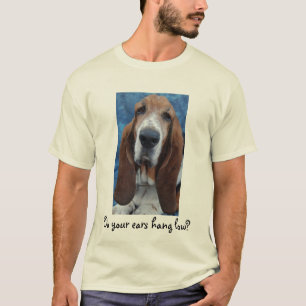 Basset Hound Ears Mens T-Shirt