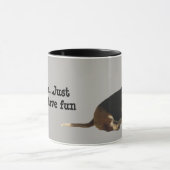 Basset Hound Fun Loving Mug (Center)