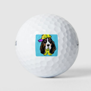 Basset Hound Golf Balls