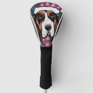 BASSET HOUND  GOLF HEAD COVER