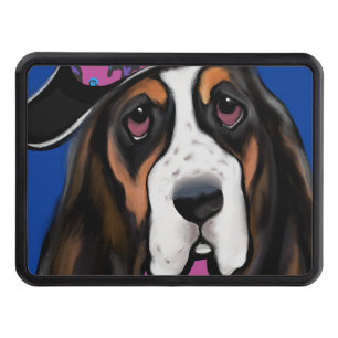 Basset Hound Hitch Cover