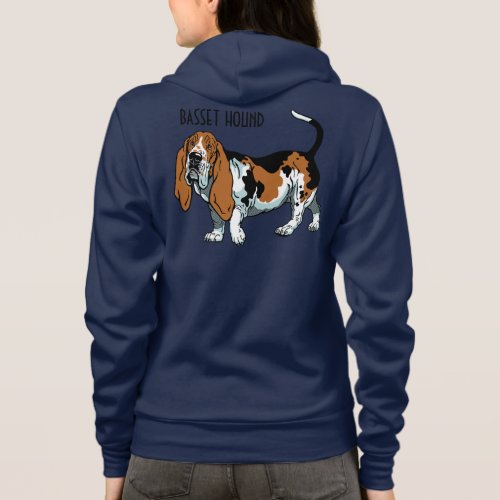 basset hound hoodie