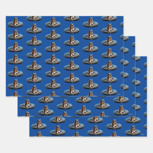 Basset Hound In Sunglasses Wrapping Paper Sheets