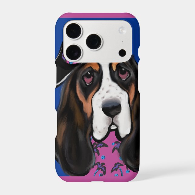 Basset Hound Iphone Case (Back)