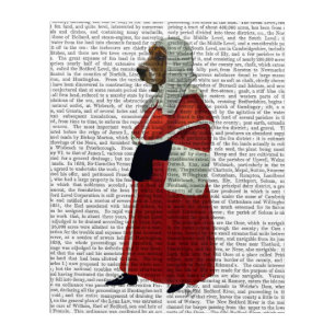 Basset Hound Judge Full Acrylic Print