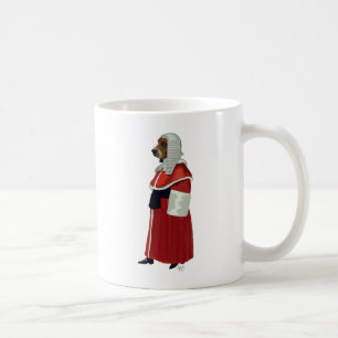 Basset Hound Judge Full Coffee Mug