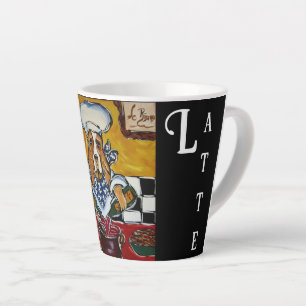 BASSET HOUND LATTE MUG