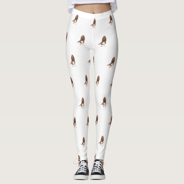 Basset hound leggings (Front)