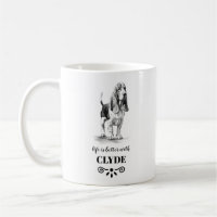 Basset Hound Life is better with Custom Dog Name