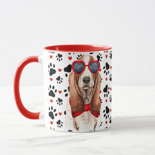 Basset Hound Love Funny Dog Lover Mug
