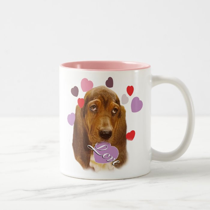 Basset Hound Love Mug