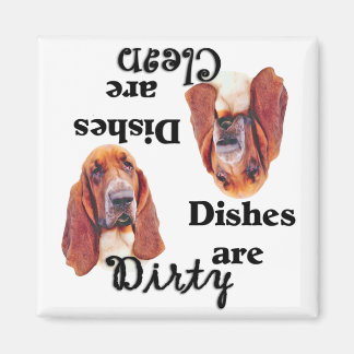 Basset Hound Lovers Dishwasher Magnet