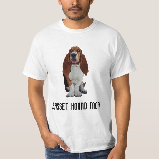 basset hound mom shirt