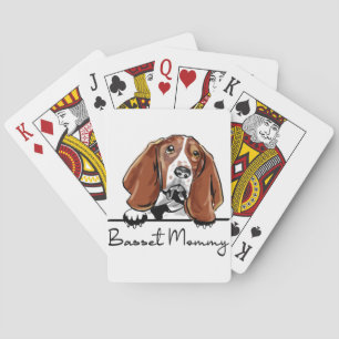 Basset Hound Mommy Poker Cards