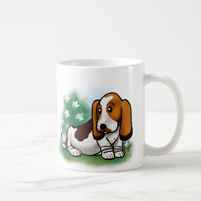 Basset Hound Mug (Right)