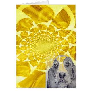 Basset Hound original artwork by Carol Zeock Cards