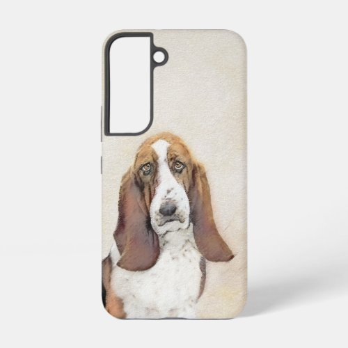 Basset Hound Painting _ Cute Original Dog Art Samsung Galaxy S22 Case